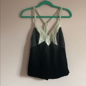 Urban Outfitters Cross Silk Top